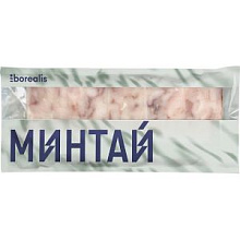 Минтай филе без кожи с/м 650гр. Borealis