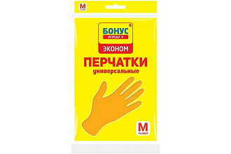 Перчатки латексные Эконом L BONUS 