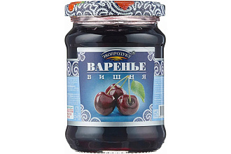 Варенье десертное ВИШНЯ "Экопродукт" 325 гр