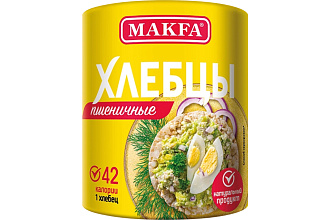 Хлебцы Макфа пшеничные цельнозерновые 100г