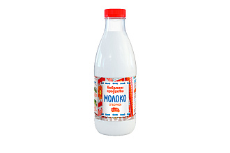 Молоко Бабулины продукты 3,4-6% РЕТ-бутылка 0,94 кг.