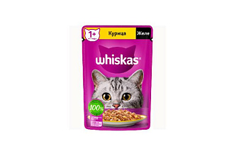 Корм влажный 75гр. д/кошек Курица РАГУ Whiskas